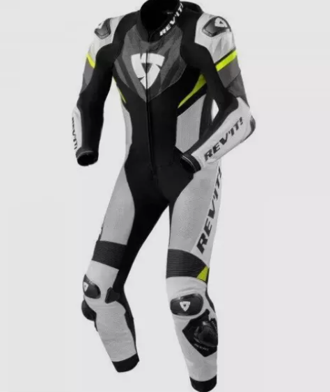 REVIT Unisex BIKER MOTO GP MOTORCYCLE MOTORBIKE COWHIDE LEATHER RACING CE-RATED SUIT Men & Women