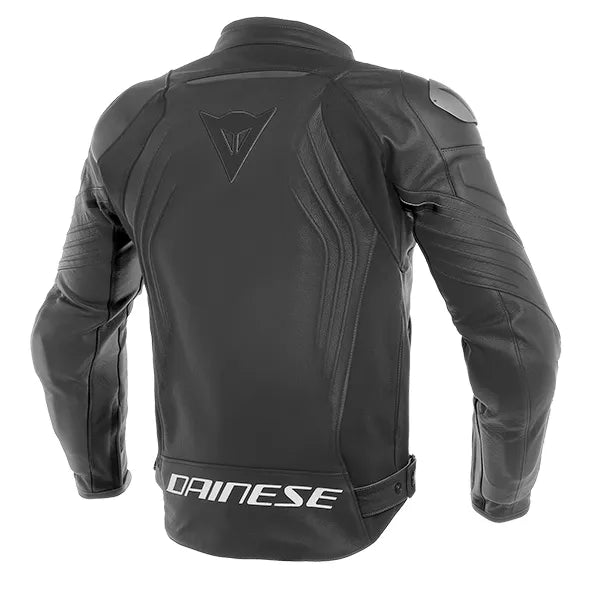 DAINESE Black/Red New Men's Handmade Cowhide Motorbike Racing Leather Jacket For Motorcycle Riders